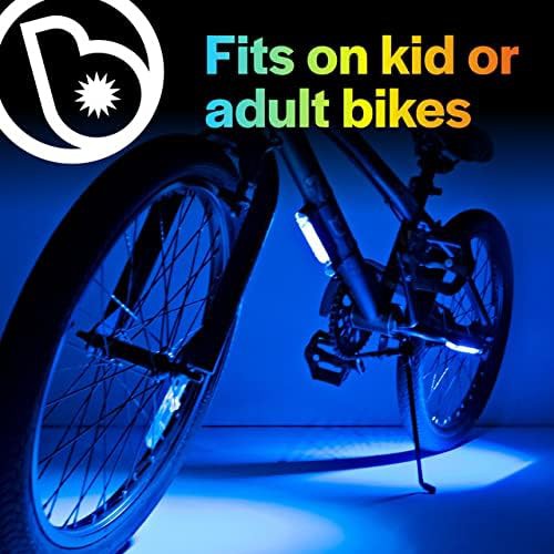 Blue LED Frame Light Bar for Bicycles — photo 4