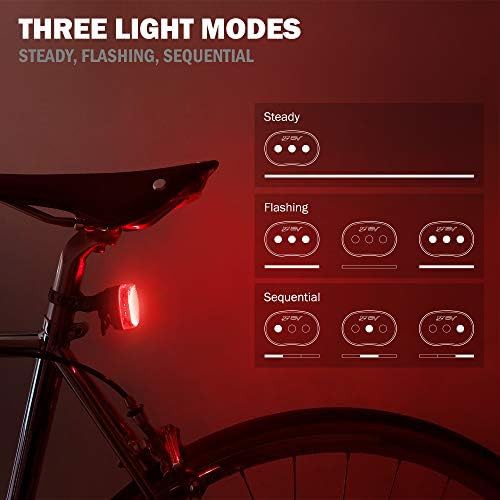 Five LED headlight and three LED taillight set — photo 5