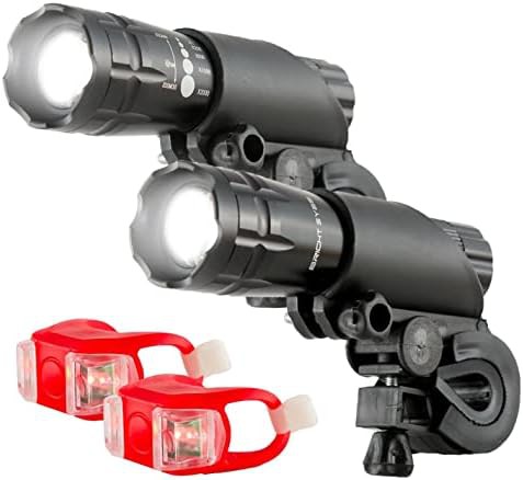 Dual Pack Aluminum Waterproof Safety Lights