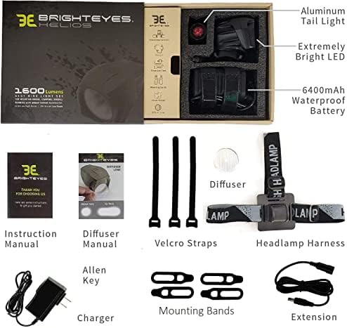 Helios Waterproof 1600 Lumen Rechargeable Headlight — photo 5