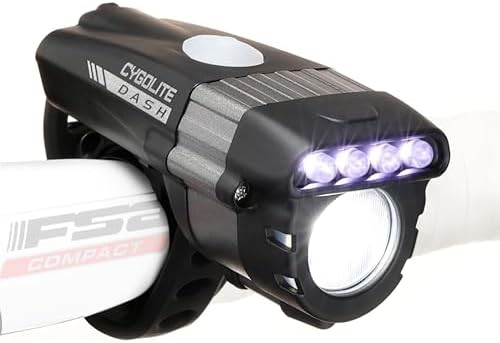 Dash Pro 600 lumen black headlight