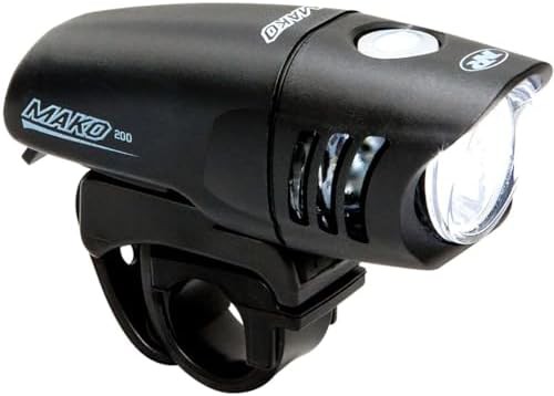 Mako 200 battery powered front bicycle light