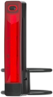Plus black ultralight rear safety light