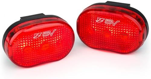 Battery powered weather resistant tail lights