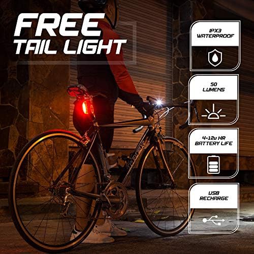 High Power MTB and Commuter Light Set — photo 3