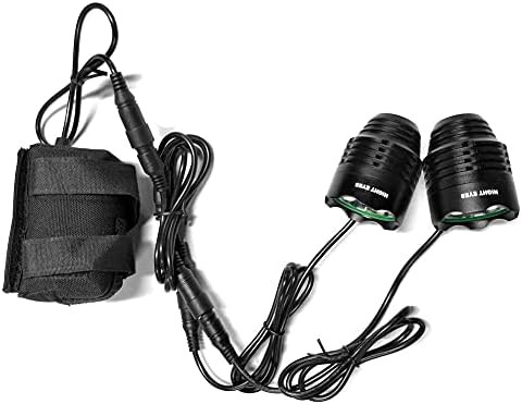 Aluminum Mountain Bike Headlight with External Battery — photo 4