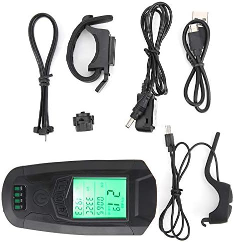Mountain bike lamp with integrated electronic horn