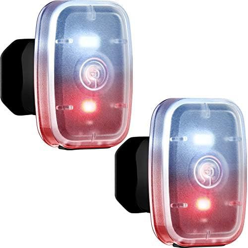 Rechargeable LED safety lights 2 pack