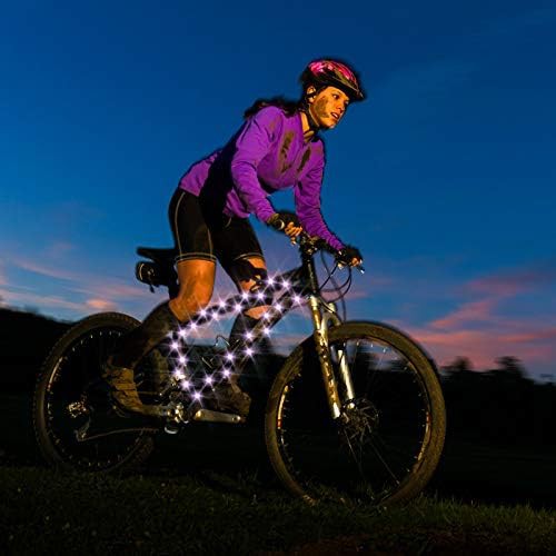 Waterproof LED frame light for night riding — photo 5