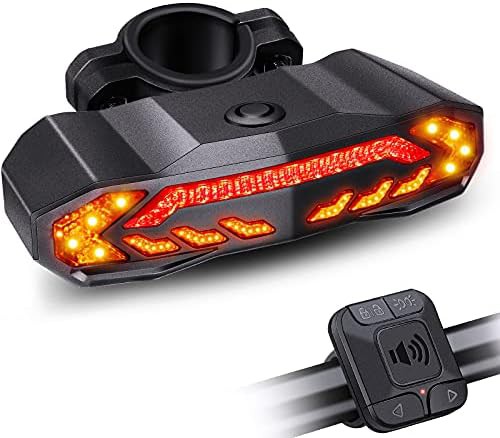 Rechargeable Tail Light with Turn Signals