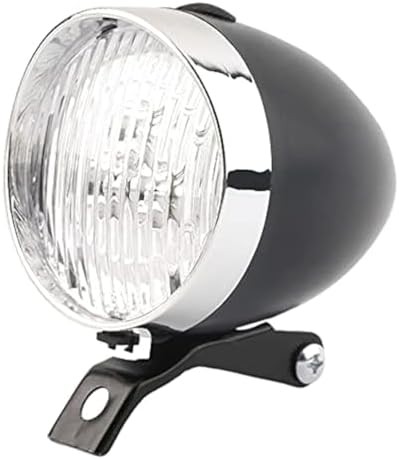 Black Retro Three LED Front Light