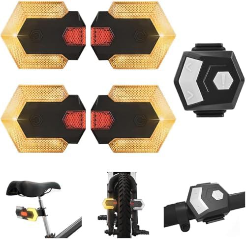 Antfire 4 Pcs LED Safety Warning Lights