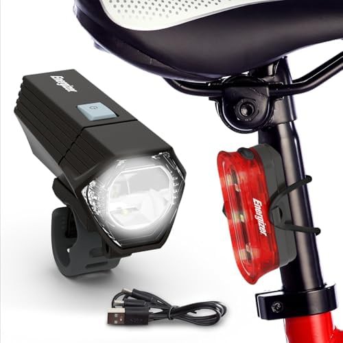 Compact black X400 rechargeable light set