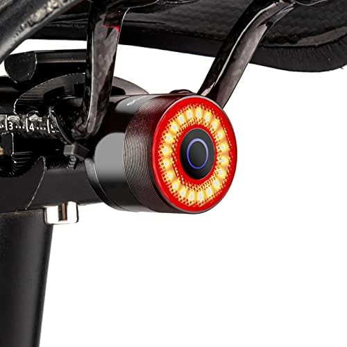 Auto sensor waterproof bicycle taillight