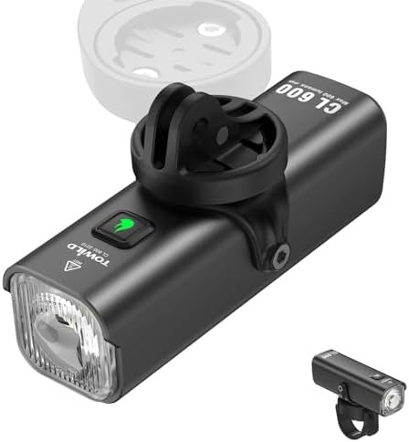 TOWILD CL600 600 lumen aluminum headlight