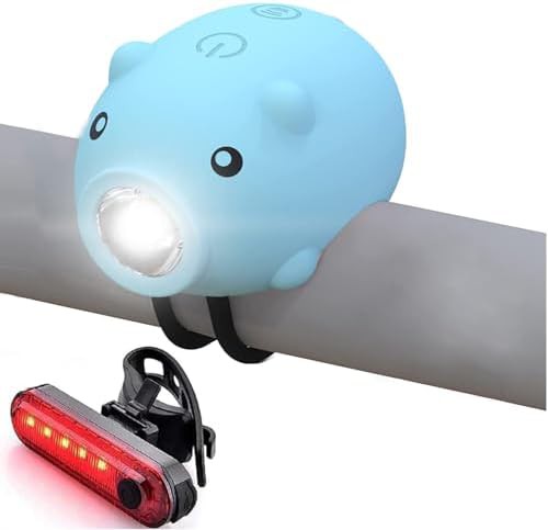 Kids Bike Headlight and Horn Set