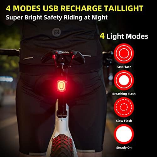 Rockbros brake sensing usb taillight — photo 3