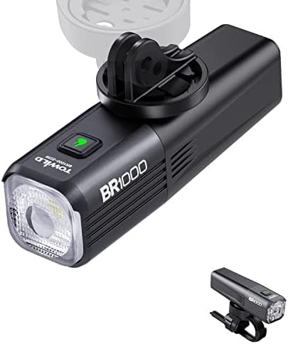 Replaceable battery 1000 lumen front light