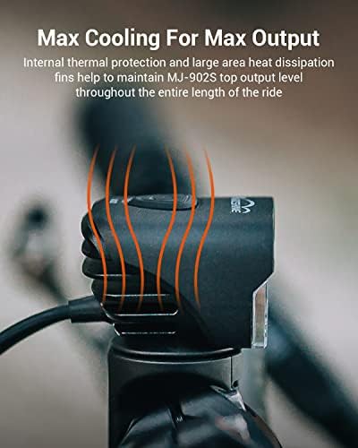 Mj 902s 3000 lumen mtb front light — photo 5