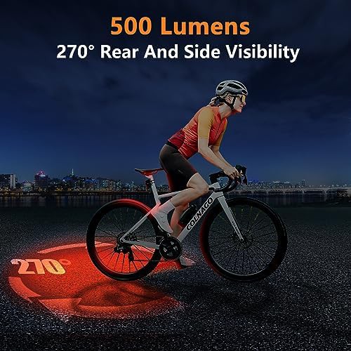 500 lumen brake sensing rear light — photo 3