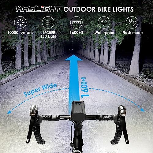 Twelve LED aluminum front and rear light set — photo 3
