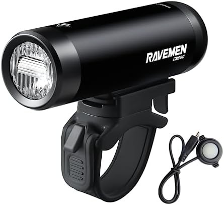 600 lumen anti glare bike headlight