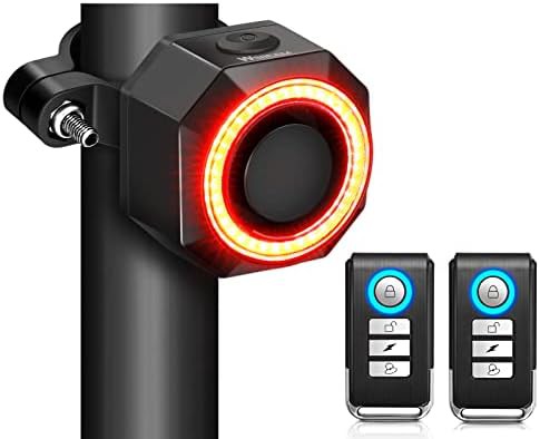 Antitheft alarm and brake tail light