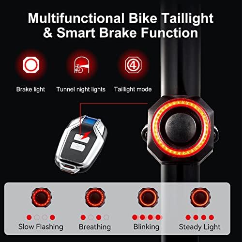 Antfire Bike Alarm Smart Tail Light — photo 4