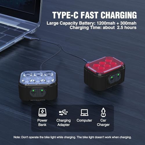 Rechargeable LED Front Cycling Headlight — photo 4