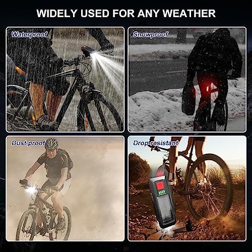 High Lumen Solar Waterproof Headlight Set — photo 5