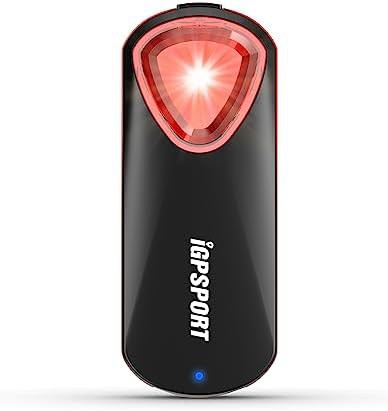Radar detection black rear tail light