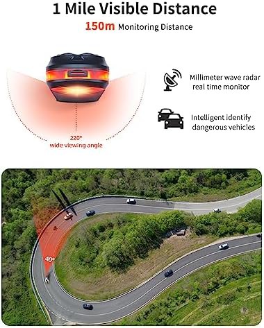 Radar detection black rear tail light — photo 3