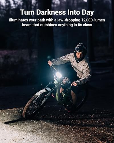 Mountain bike light with ultimate battery pack — photo 3