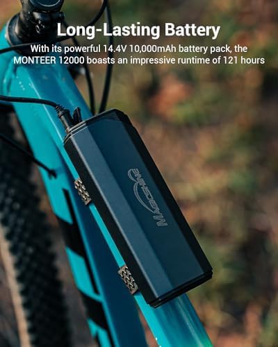Mountain bike light with ultimate battery pack — photo 4