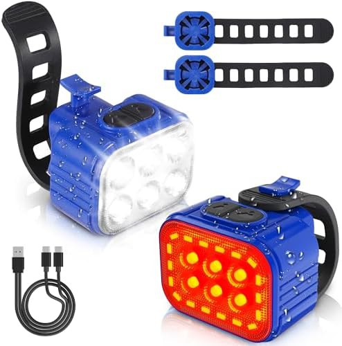 Waterproof IP65 Rechargeable Bike Light