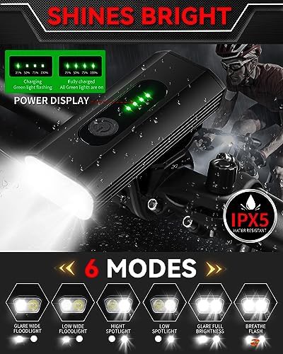 Darkbeam 4000lm rechargeable bicycle headlight — photo 3