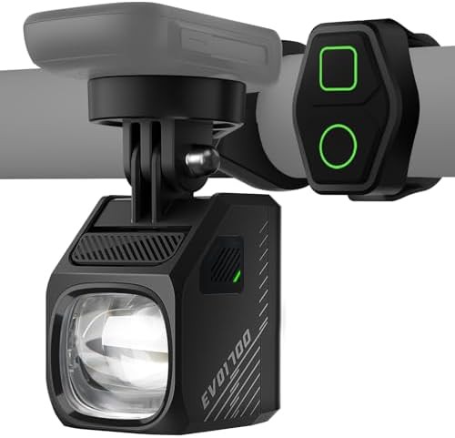 Underneath Mounted Rechargeable Front Bike Light