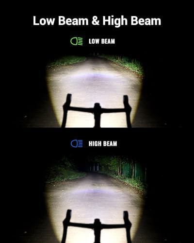 Underneath Mounted Rechargeable Front Bike Light — photo 4
