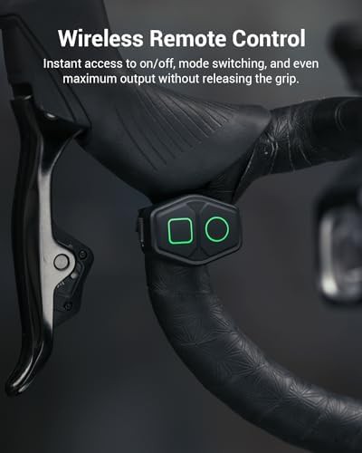 Underneath Mounted Rechargeable Front Bike Light — photo 5