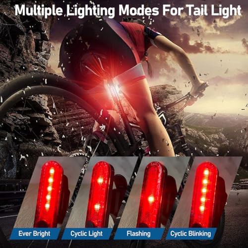 Solar powered mountain bike light set — photo 4