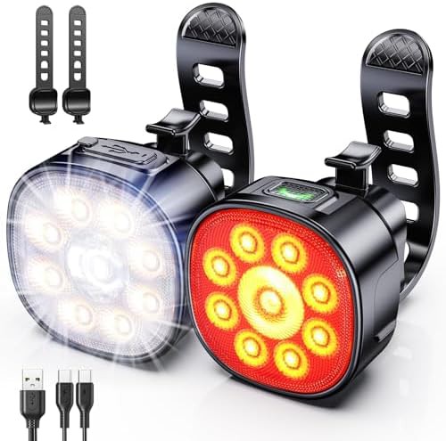 Rechargeable Safety Reflector and Light Set