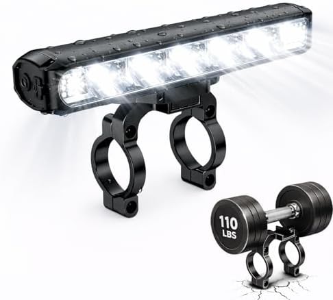 High lumen power bank mountain bike headlight