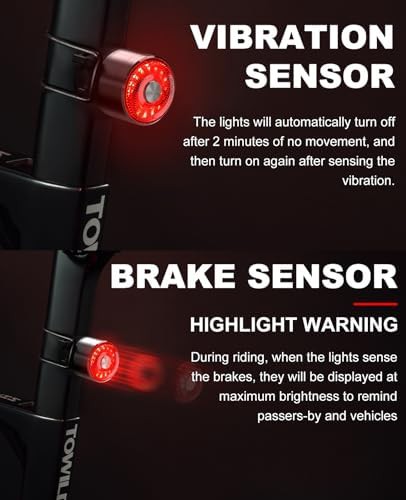 Universal fit brake sensing bike taillight — photo 3