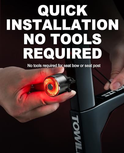 Universal fit brake sensing bike taillight — photo 5