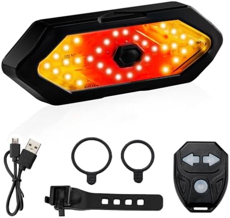 Red Remote Control Rear Tail Light