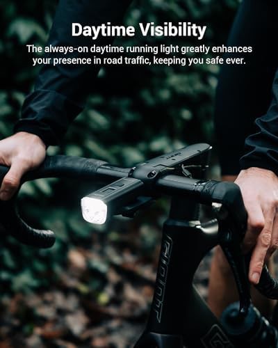 Allty 2500s oled wireless bike headlight — photo 3