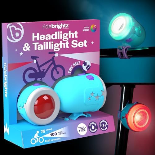 Star Shaped Rechargeable Headlight and Tail Light