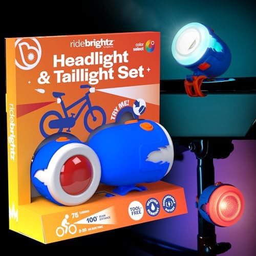 Flame Shaped Rechargeable Headlight and Tail Light