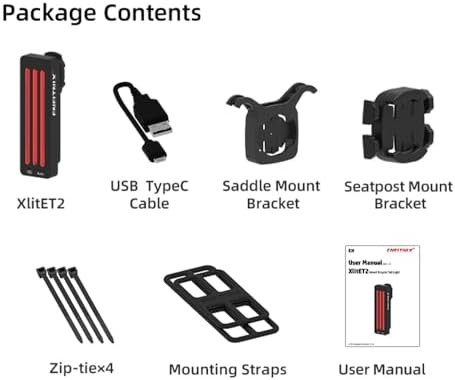 XlitET2 universal warning safety taillight — photo 5