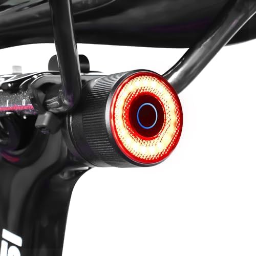 Ultra bright auto sensing bicycle taillight